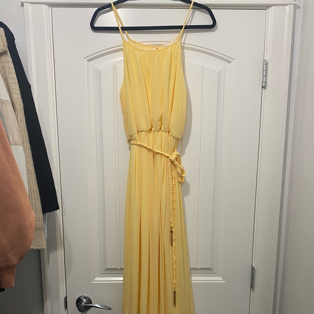 Urban Planet Sunny Yellow Maxi Dress
